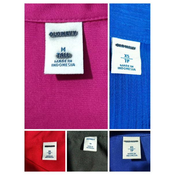 Kemeja Wanita Old Navy Kemeja Kantor Wanita Kemeja Kerja Wanita Original Branded