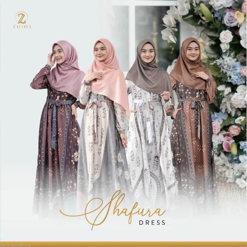 Dress Gamis Maxmara Gamis makmara Premium Dress Cantik kekinian