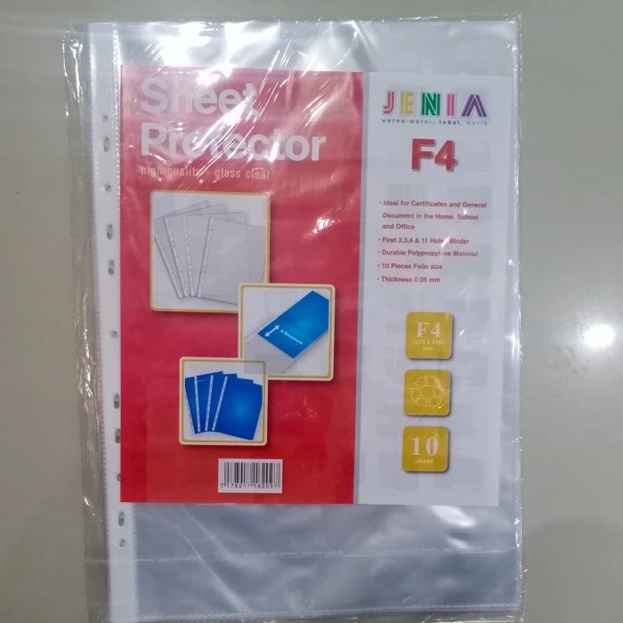 

Sheet Protector F4 JENIA