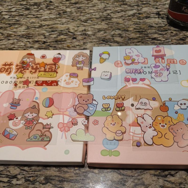 

paket stiker lucu isi 6