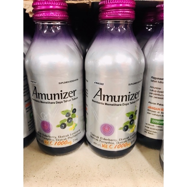 

Amunizer Vit C1000 Suplemen Makanan Botol 140ml