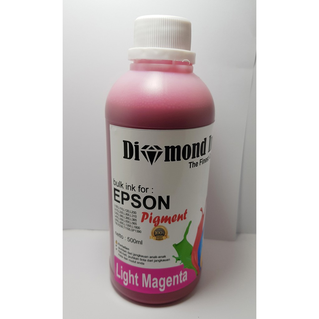 Tinta Pigment Epson Diamond Ink 500ml Best Photo Quality LC &amp; LM