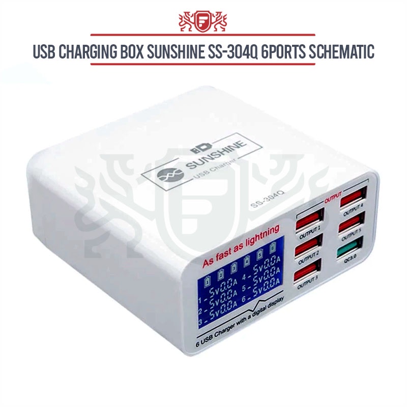 Usb Charging Sunshine 304Q Support Fast Charging / Adaptor USB Charging Sunshine 304Q / Sunshine 304