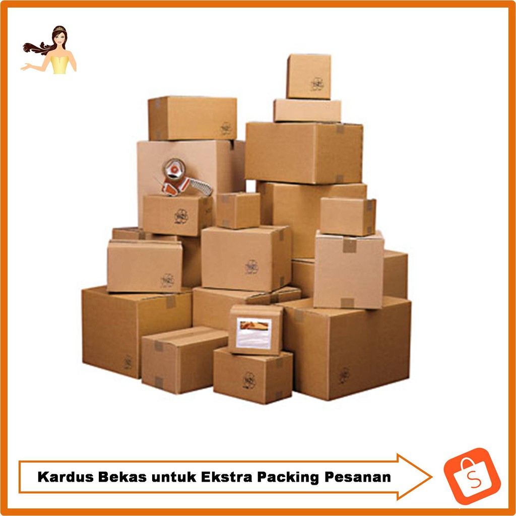 

NQB - Packing Tambahan Extra Kardus DUS SAJA TANPA Buble BUBBLE WRAp Pengemasan