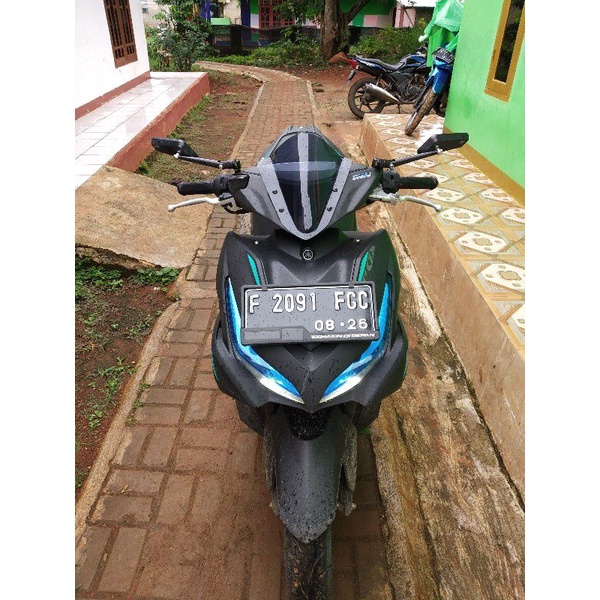 WINDSHIELD NEW AEROX JENONG TINGGI 25CM