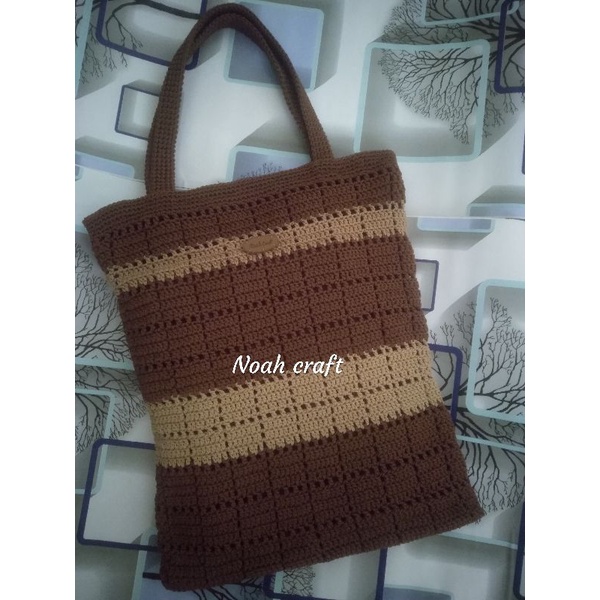 tote bag rajut
