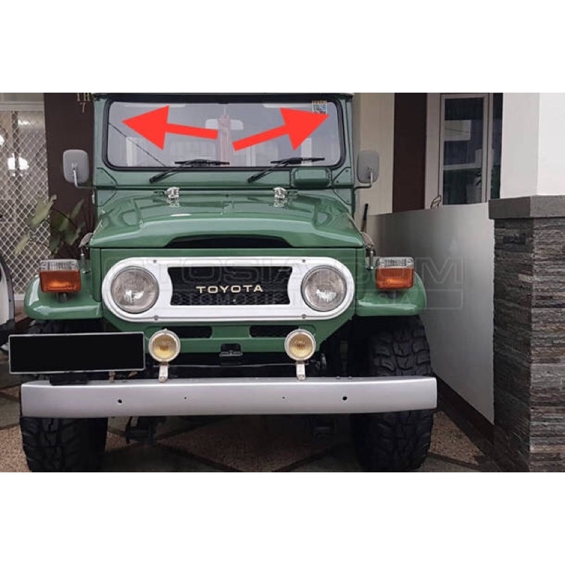 Karet Kaca Depan Kaca Muka Toyota Hardtop Fj40 1F Hardtop lama