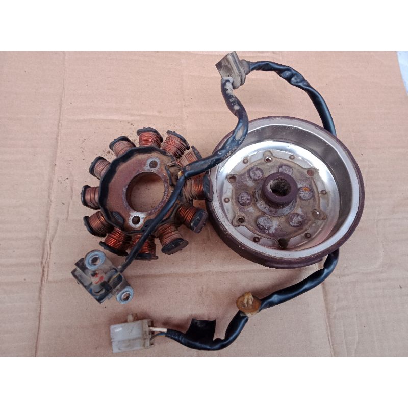 Magnet Mahnet Spul Jalan Honda Beat Karbu Pnp Scoopy karbu / ORIGINAL