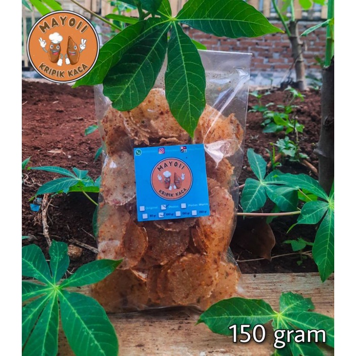 

Keripik Kaca Pedas Daun Jeruk 150 gram / Kripca 150 gram pedas