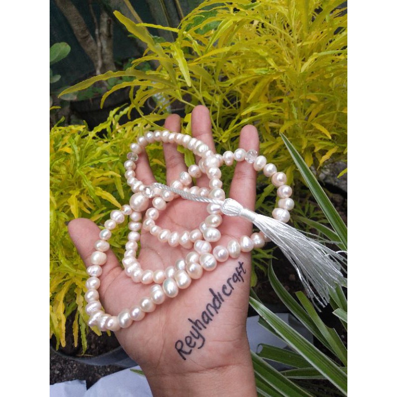 TASBIH INTAN MUTIARA ASLI