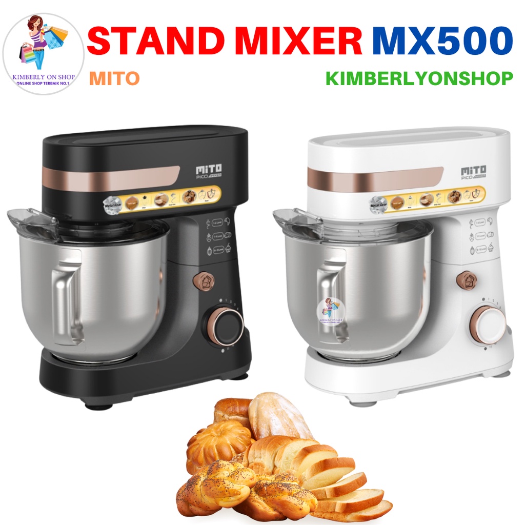 Stand Mixer Pengaduk Adonan Kue 5L Pico Mixer MX 500 Mito