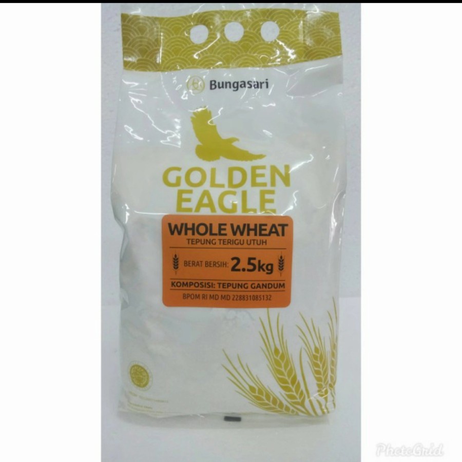 

Golden Eagle Whole Wheat / Tepung Gandum 1Kg