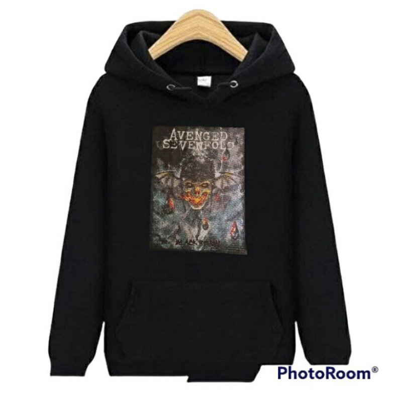 RiaRioJaket - Hoodie Overdeck Hitam