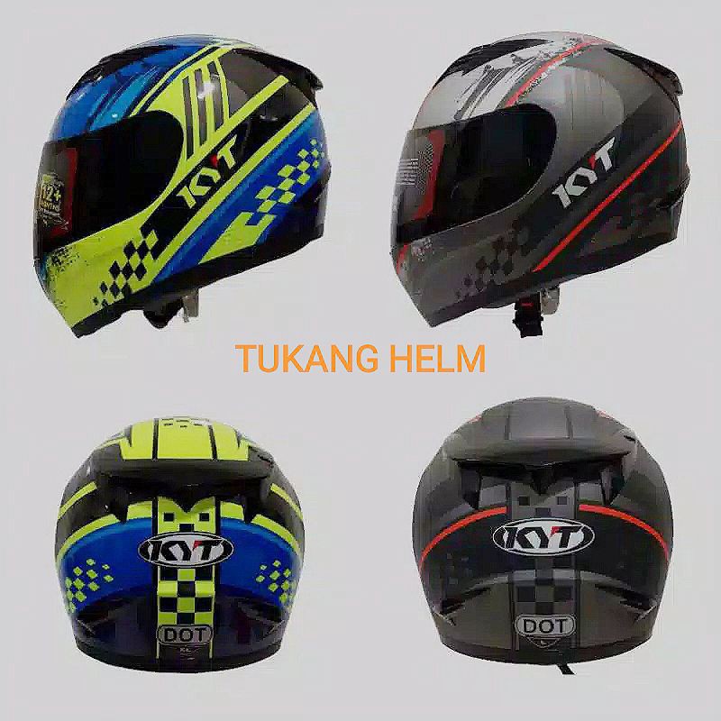 Helm kyt r10 motif corak seri 4