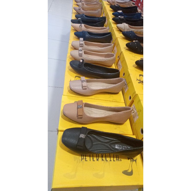 termurah sepatu flat wanita merk branded matahari "Peter Keiza" 195.000 dijamin bagus,nyaman dipakai