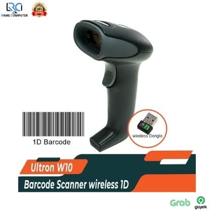 BARCODE SCANNER 1D WIRELESS ULTRON W10