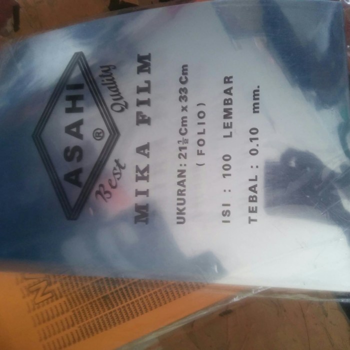 

Hot Sale Plastik Mika Untuk Jilid Buku Limited