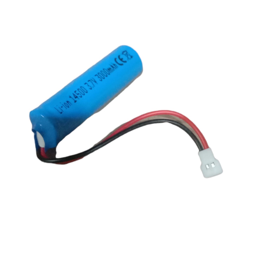 Baterai Remot Control / RC/Baterai Drone &amp; Mainan Remot Control 1x 14500 3000mAh 3,7V Konektor JST LOSI
