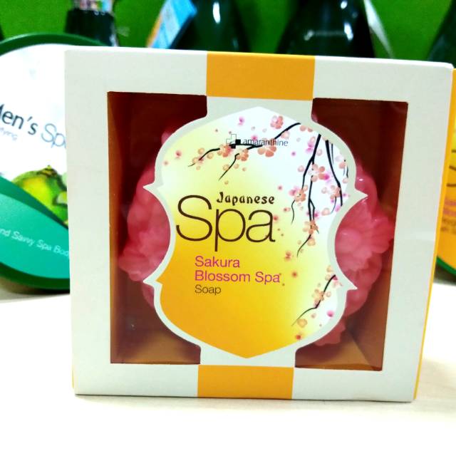 Amaranthine Japanesse sakura blossom spa SOAP