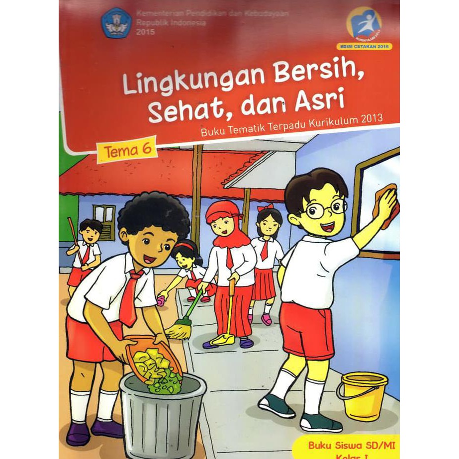 Best Seller Buku Siswa Sd Mi Kelas 1 Tema 6 Lingkungan Bersih Best Seller Buku Siswa Sd Mi Kelas 1 Tema 6 Lingkungan Bersih