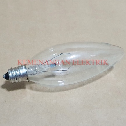 SKYO LAMPU JANTUNG CLEAR 25W E12 220V