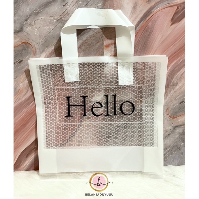 Plastik Bag Hello Tebal Serba Guna