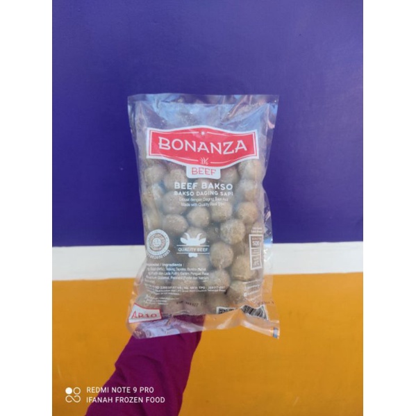 

BONANZA BAKSO SAPI/BASO SAPI 250g (25 butir)/500g (50 butir)