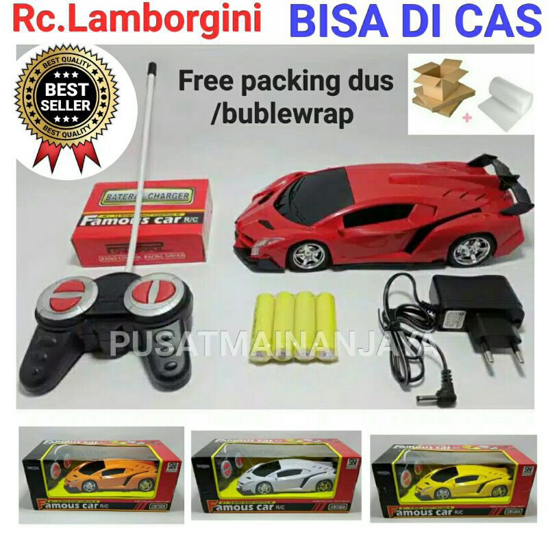 Rc Lamborgini Rc sedan mobil remot cas Rc famous R7
