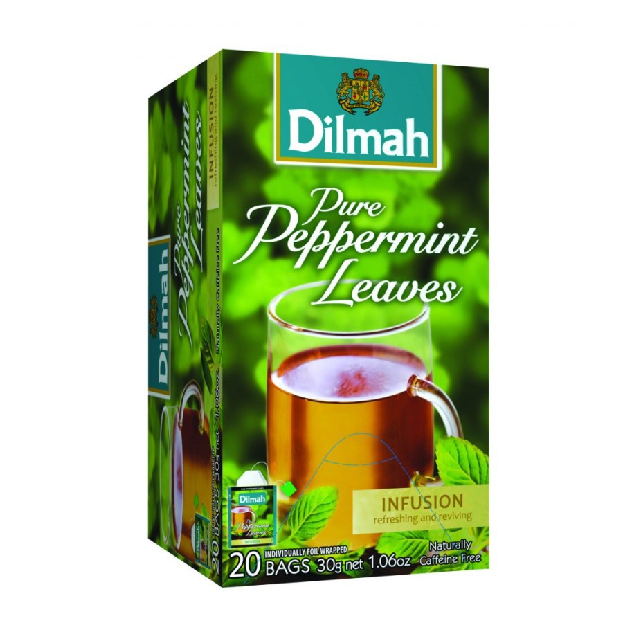 

Teh Dilmah Pure Peppermint Tea Teh Celup Infusion