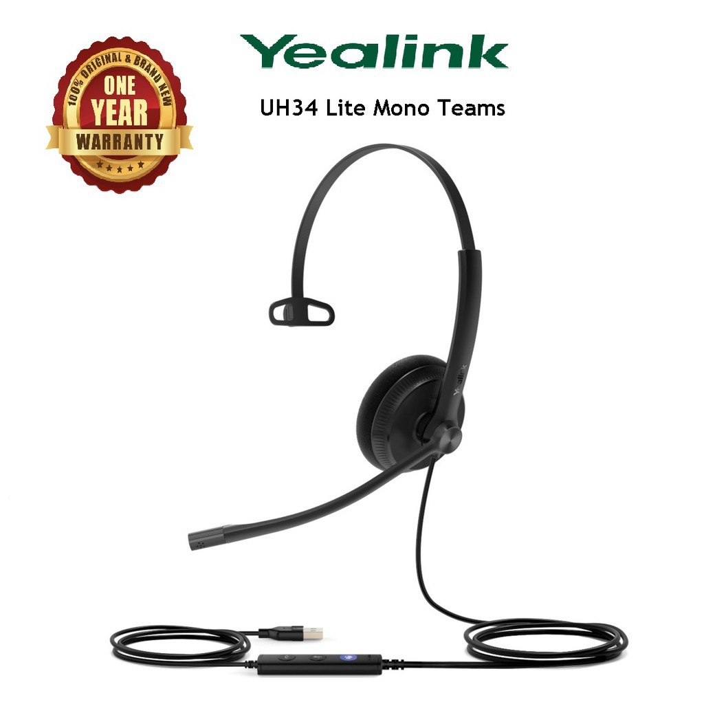 Yealink UH34 Lite Mono Teams Headset