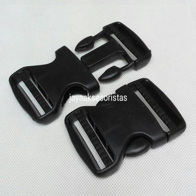 Kunci sodok tas bahan plastik buckle acetal 5.0 cm