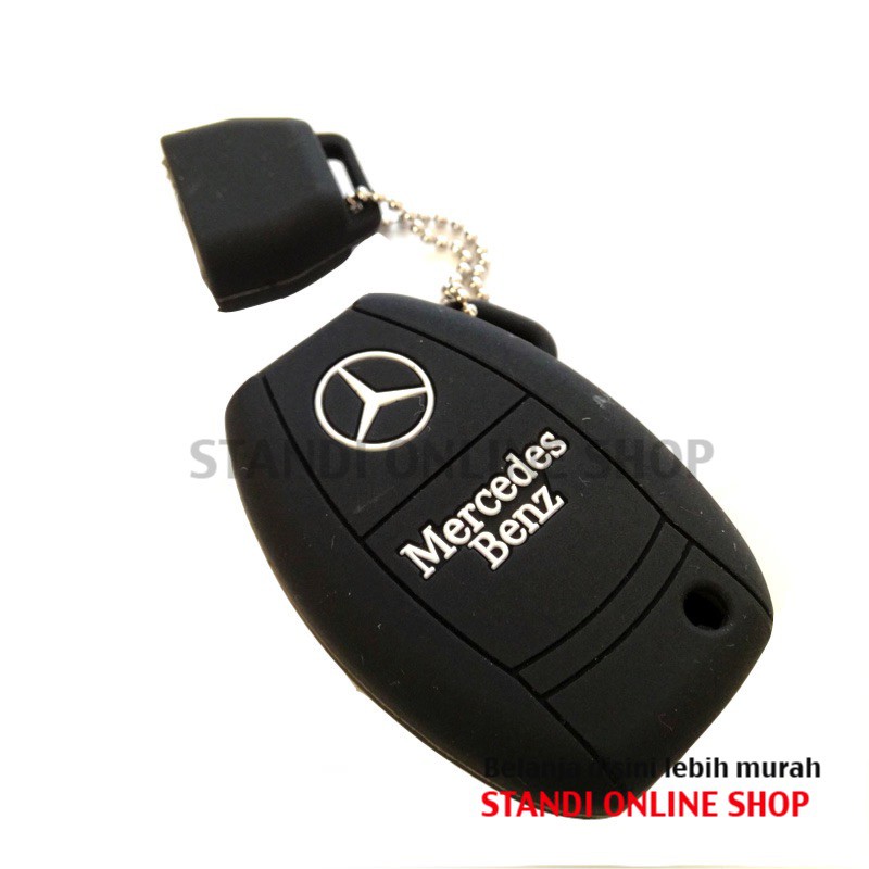 Kondom Kunci Silikon Remote Keyshirt Mercy Mercedes Benz A C E S Class