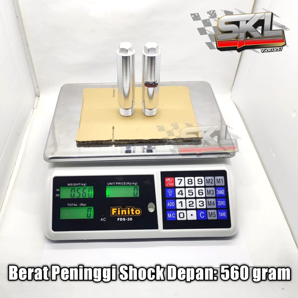 Peninggi Shock Depan 8cm Honda (Tiger,Megapro,CB150)