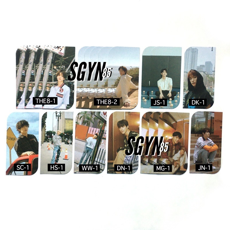 [READY STOCK] Seventeen Henggarae Album Bookmark Hana Dul Set Net The8 Mingyu DK Scoups Dino Joshua