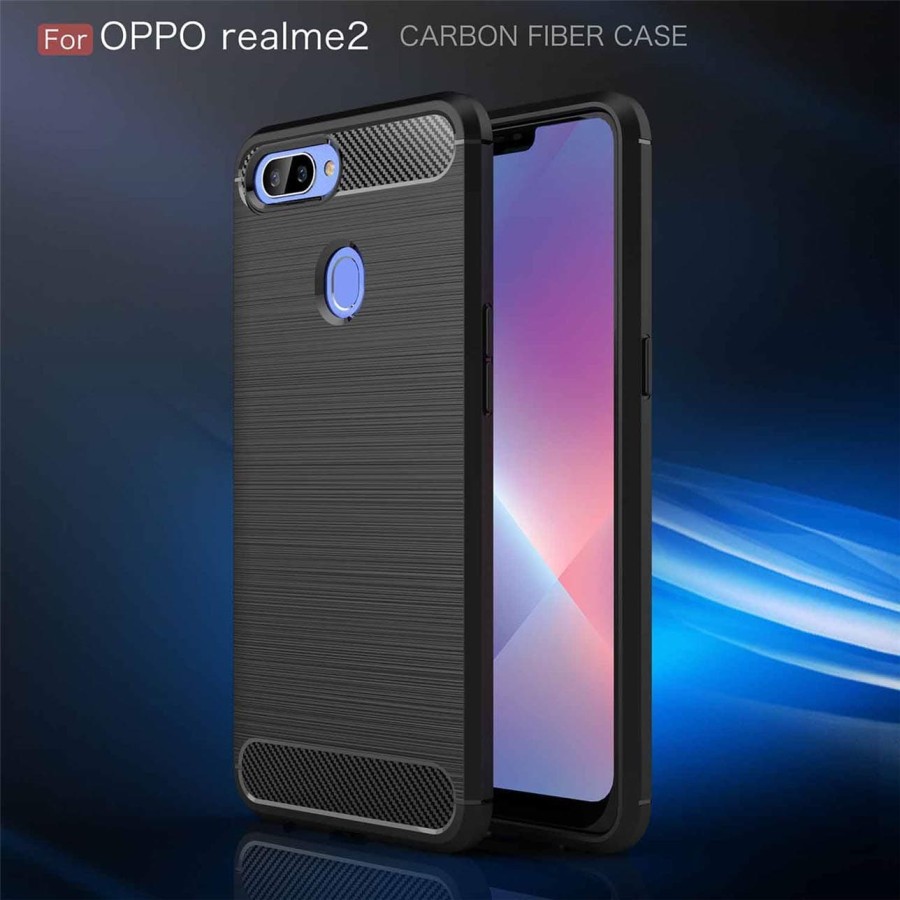 REALME C2 A1K 2 3 3 PRO Silicon Carbon Slim Fit Soft Case Premium