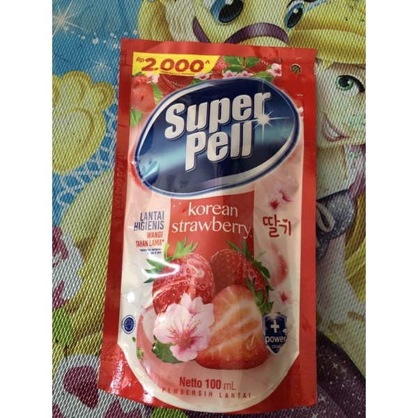 Super Pell 2000 pouch 100 ml Pembersih Lantai