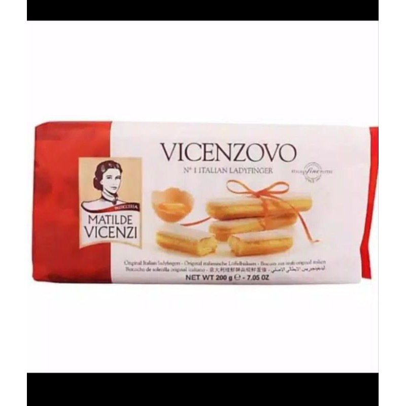 

Vicenzi Vicenzovo biscuit lady finger 200gr tiramisu