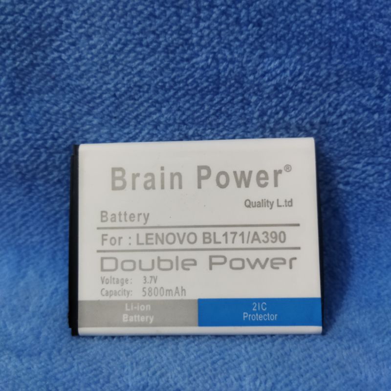 baterai batre Lenovo BL171 double power