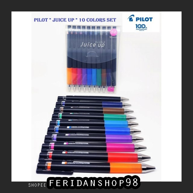 

FR122 PULPEN PILOT " JUICE BEST UP " GEL PEN SET 0.4 LJP-200S4-10C-EX BY FERIDANSHOP98