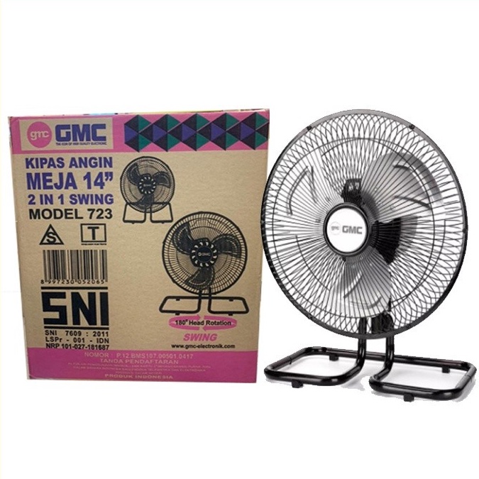 GMC Kipas Tornado Floor Fan 14 Inch 2in1 BM - 713/ 723