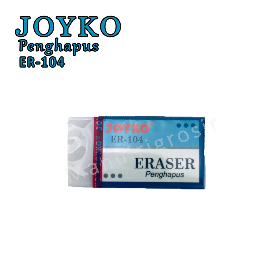 Eraser ER-104 * Joyko * Penghapus * Putih