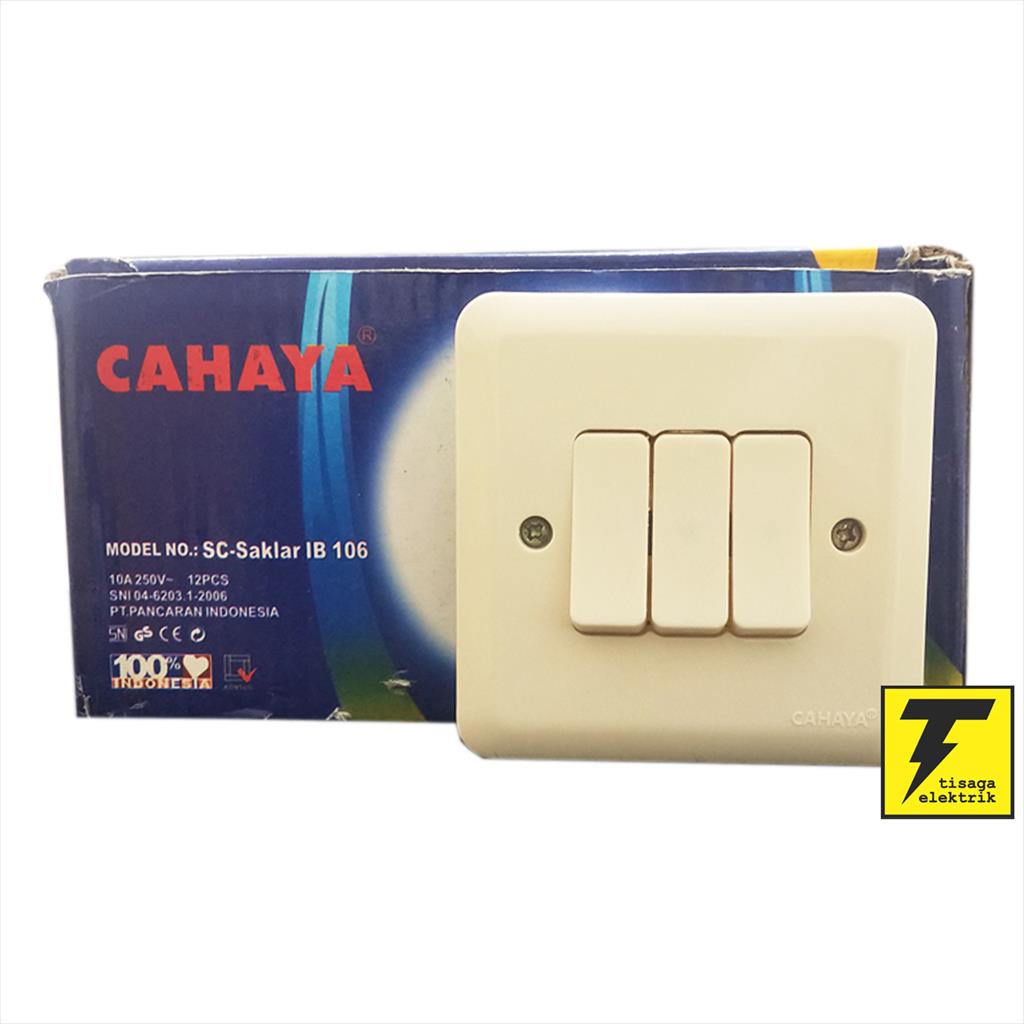 Saklar Triple IB CAHAYA