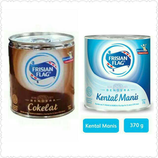 

SUSU KENTAL MANIS BENDERA FRISIAN FLAG 370g