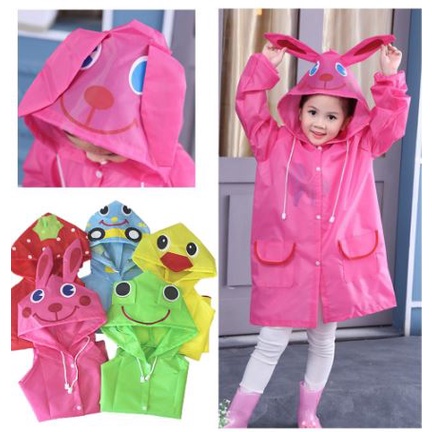 MANTOL KARAKTER - JAS HUJAN ANAK COWOK CEWEK HOODIE KARAKTER -JAS HUJAN ANAK POLOS KARAKTER LUCU  //