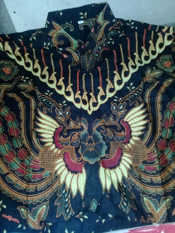 Batik Couple Keluarga Sania Ruffle Ori Ndoro Kupu Coklat Dan Kupu Kuning