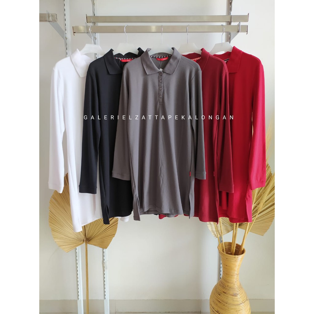 DAUKY ATASAN TUNIK LADIES POLO SHIRT