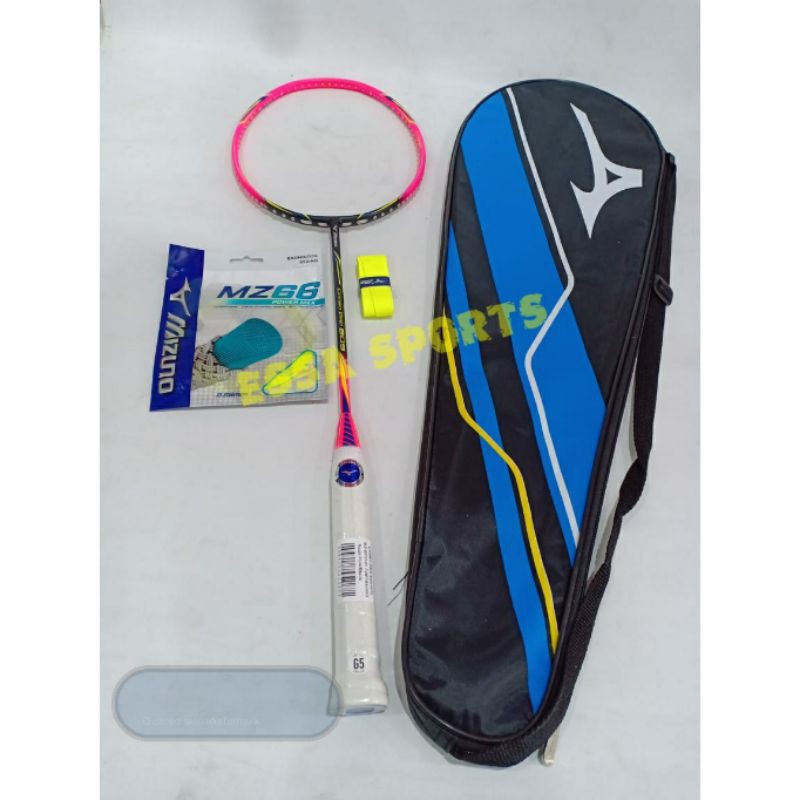 RAKET MIZUNO CARBO PRO 805 FREE SENAR GRIP DAN ONGKOS PASANG