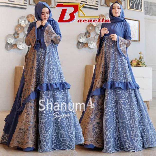 SHANUM 4 By.Baenetta Gamis Branded ORIGINAL 100% Limited Collection