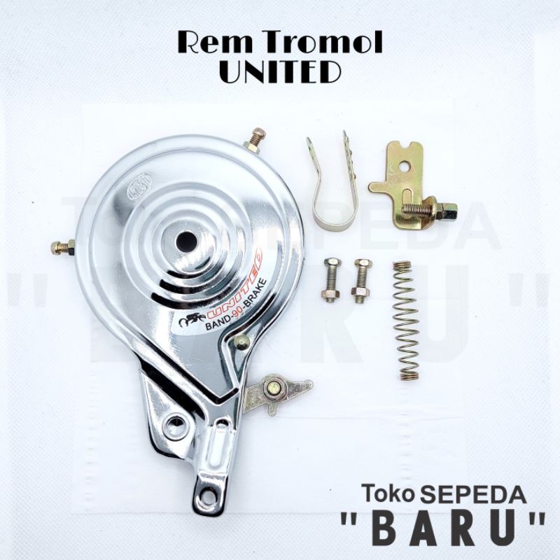 TB - Rem Tromol Sepeda Mini Dewasa UNITED