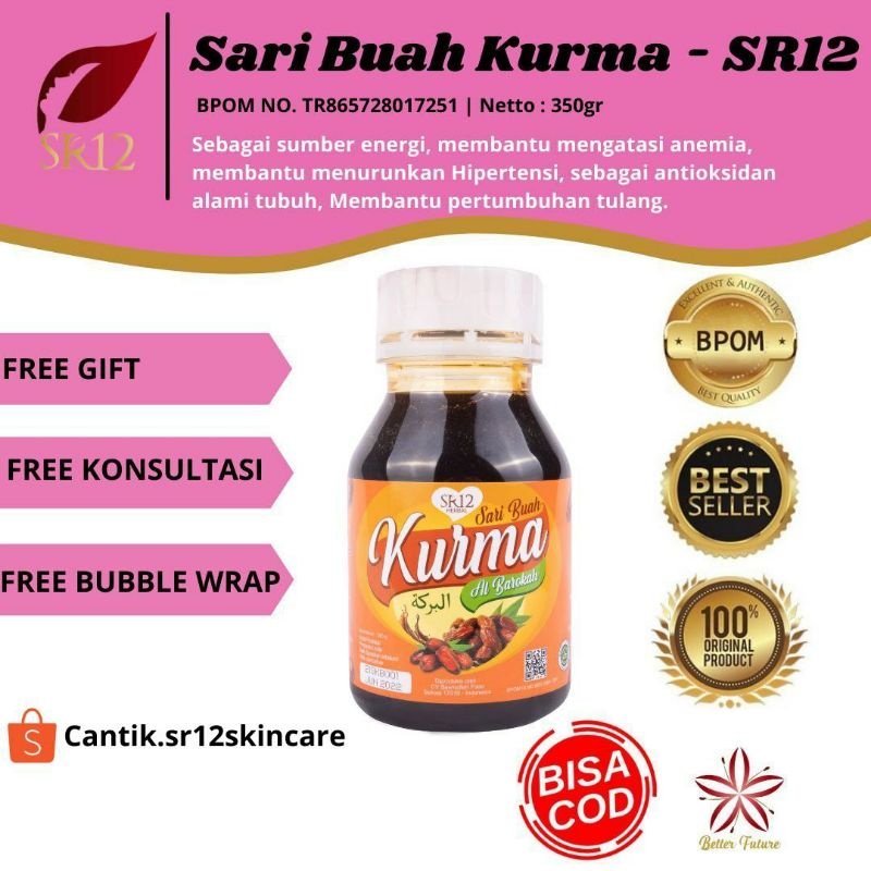 

Sari Buah Kurma Al Barokah SR12 / Sari Kurma / Meningkatkan Stamina Tubuh / Kurma Asli / Jamu